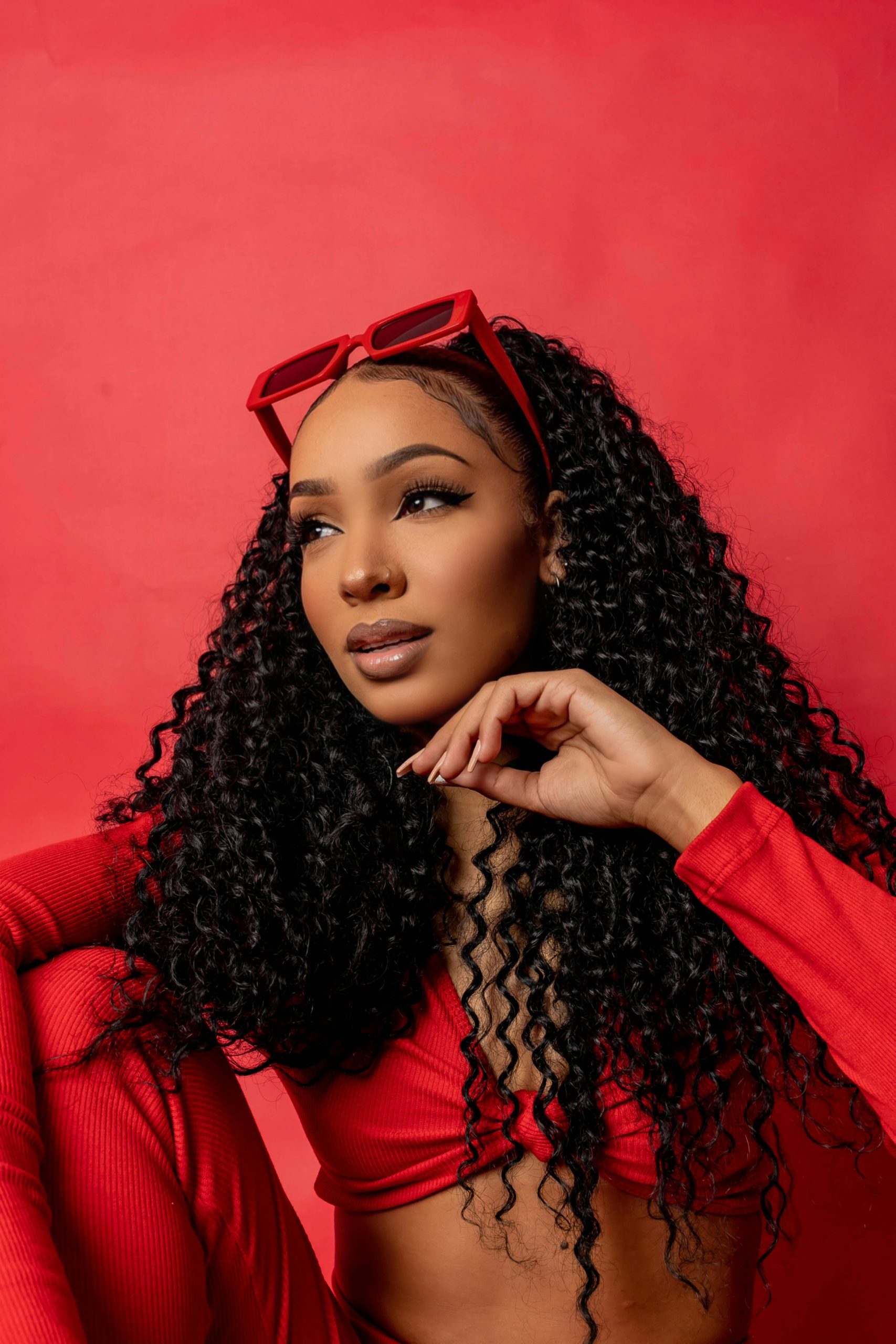 Long Curly Wig
